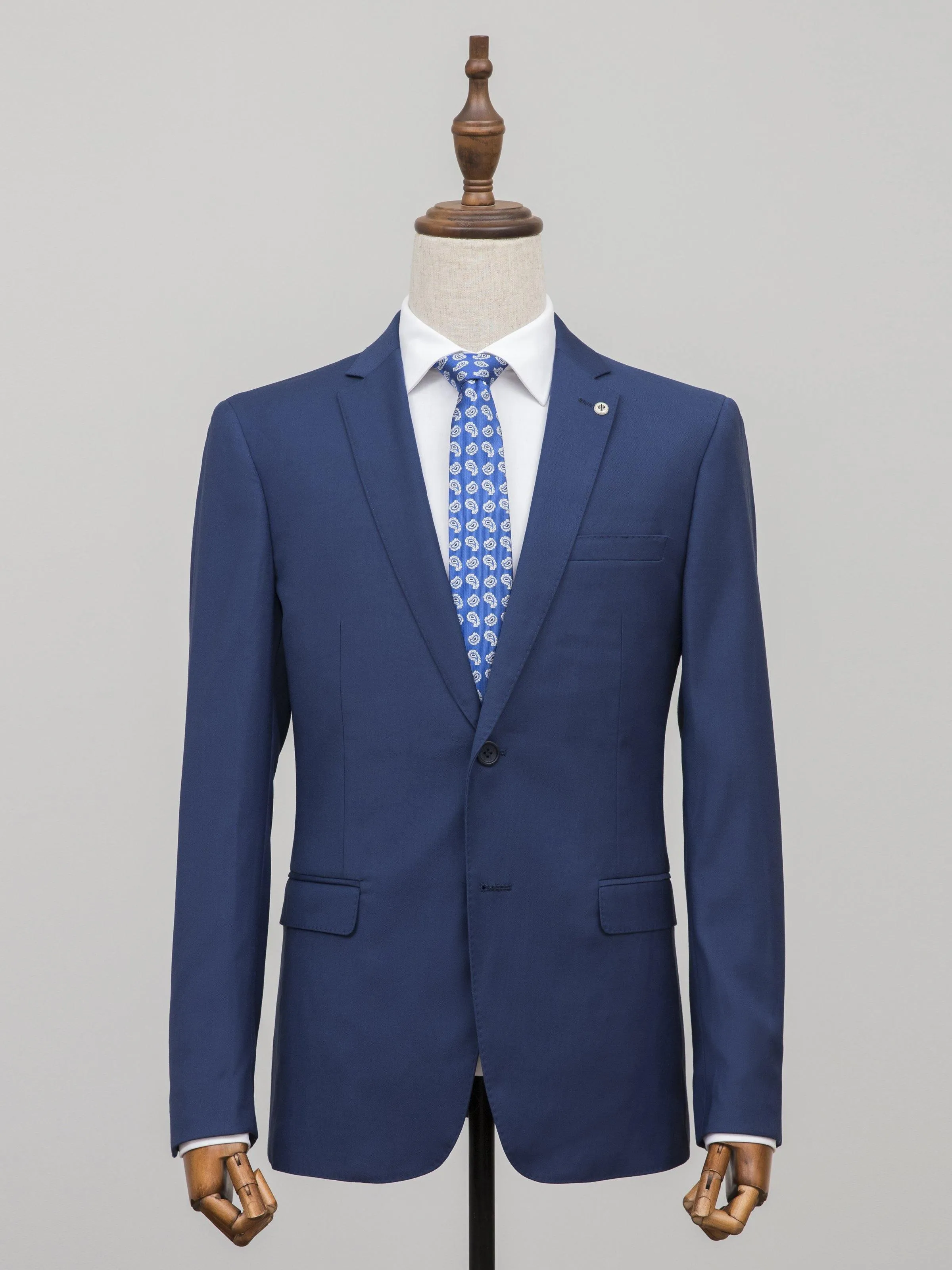 2 PIECE SUIT SLIM FIT BLUISH