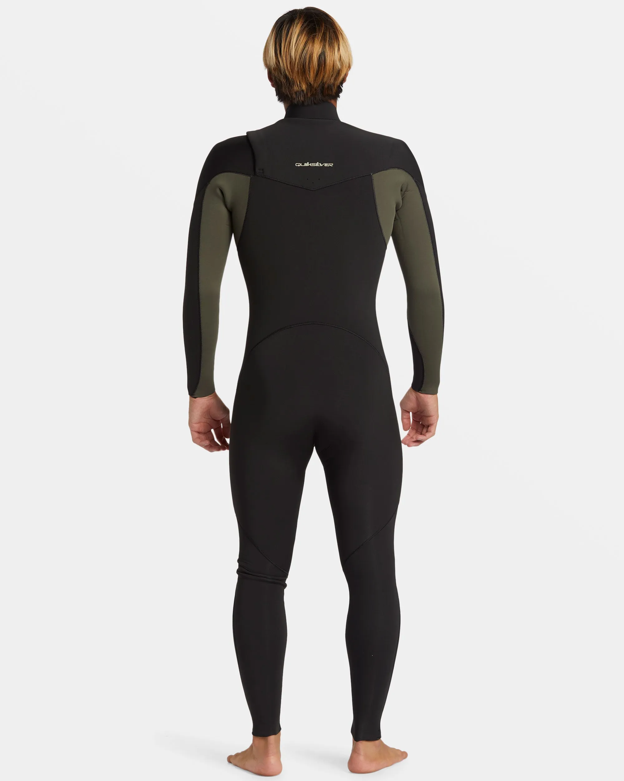 3/2mm Everyday Sessions Chest Zip Wetsuit - Thyme