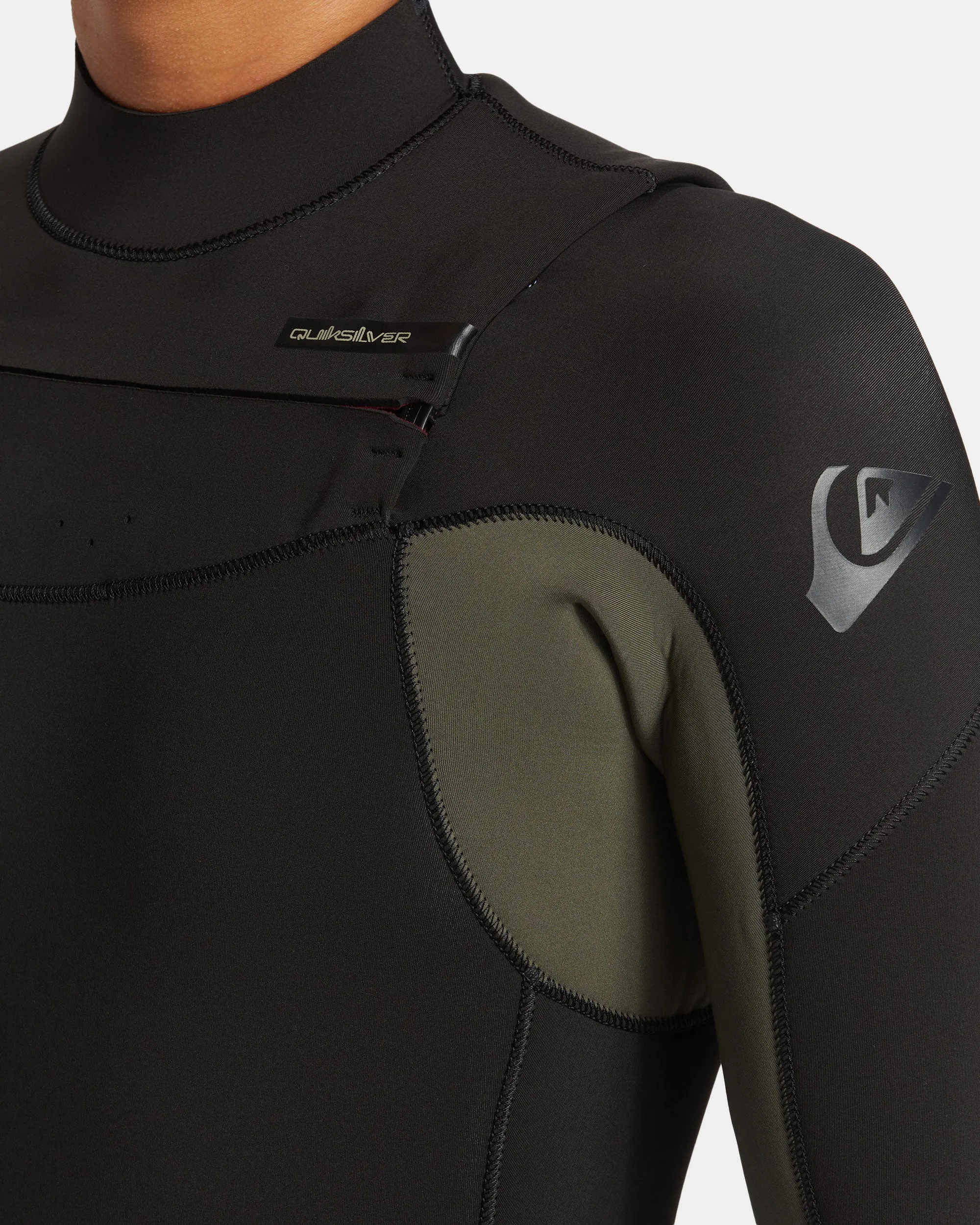 3/2mm Everyday Sessions Chest Zip Wetsuit - Thyme