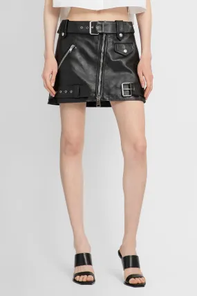 ALEXANDER MCQUEEN WOMAN BLACK SKIRTS