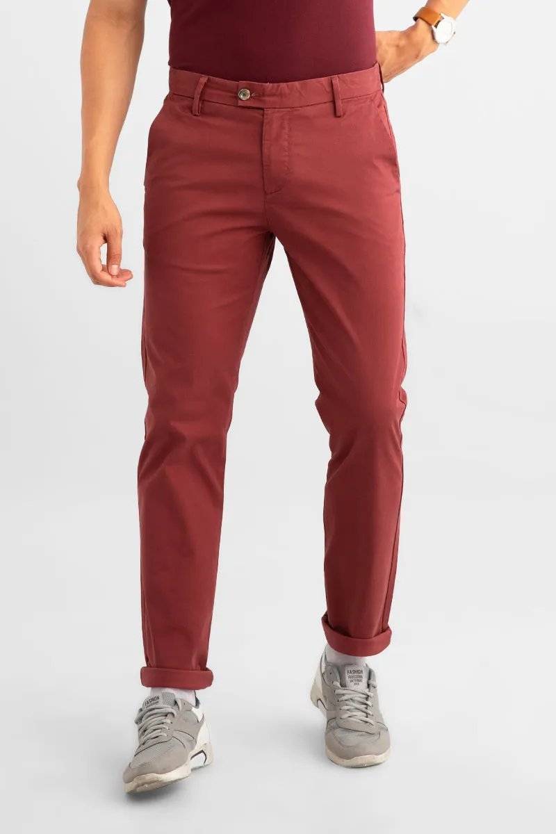 All-Day Brick Red  Chino