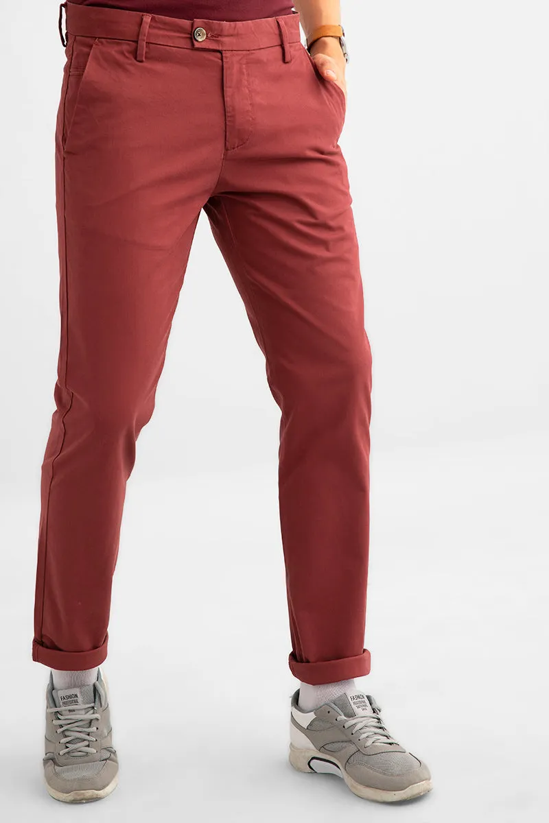 All-Day Brick Red  Chino