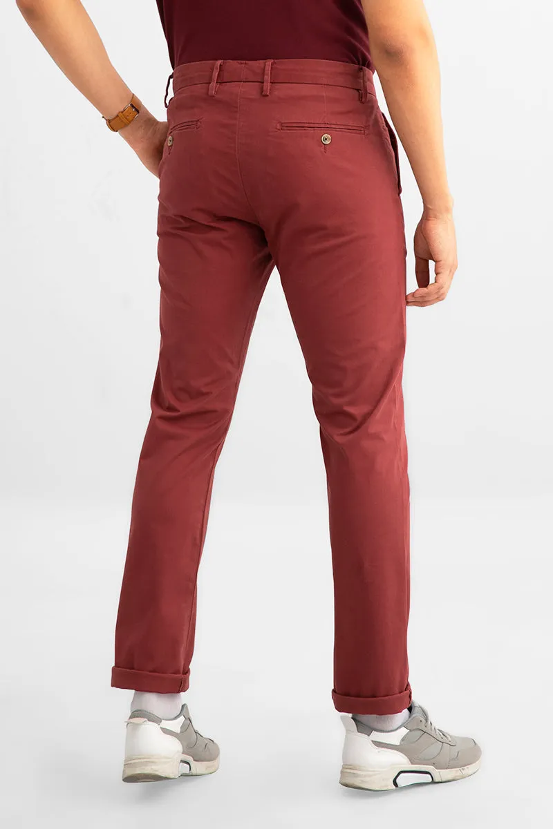 All-Day Brick Red  Chino