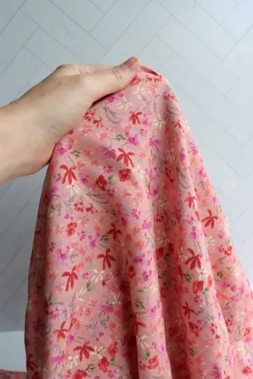 Alma on Pink Rose Rayon Challis