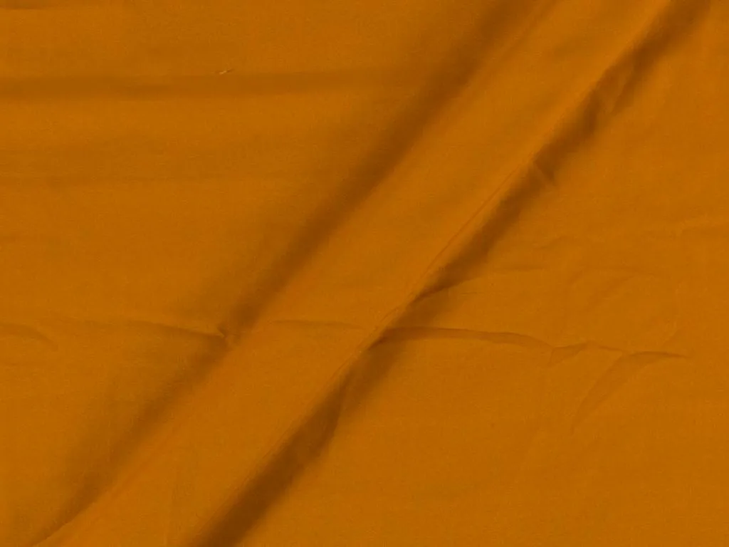 Apricot Orange Plain Butter Crepe Fabric