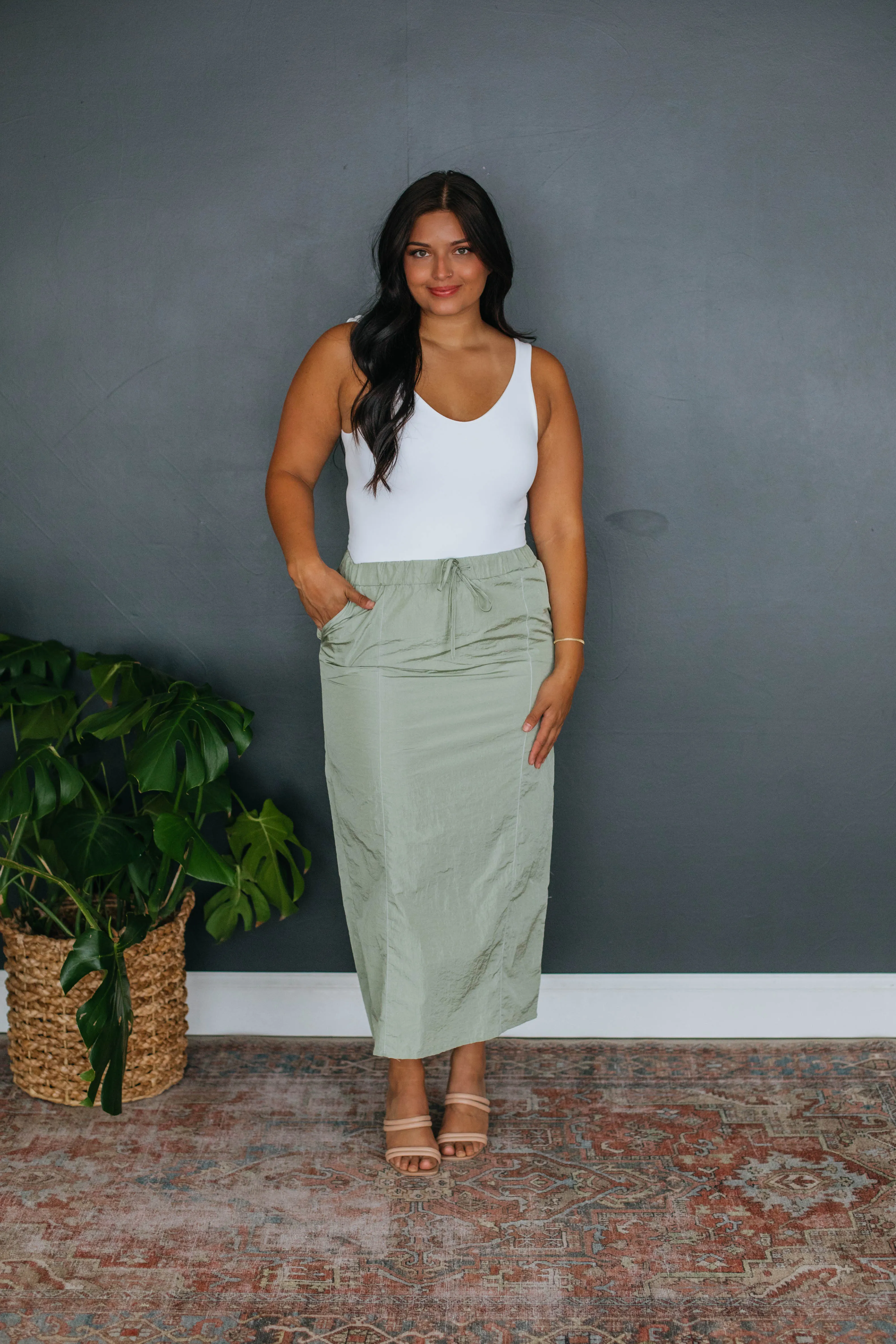 Arie Textured Skirt