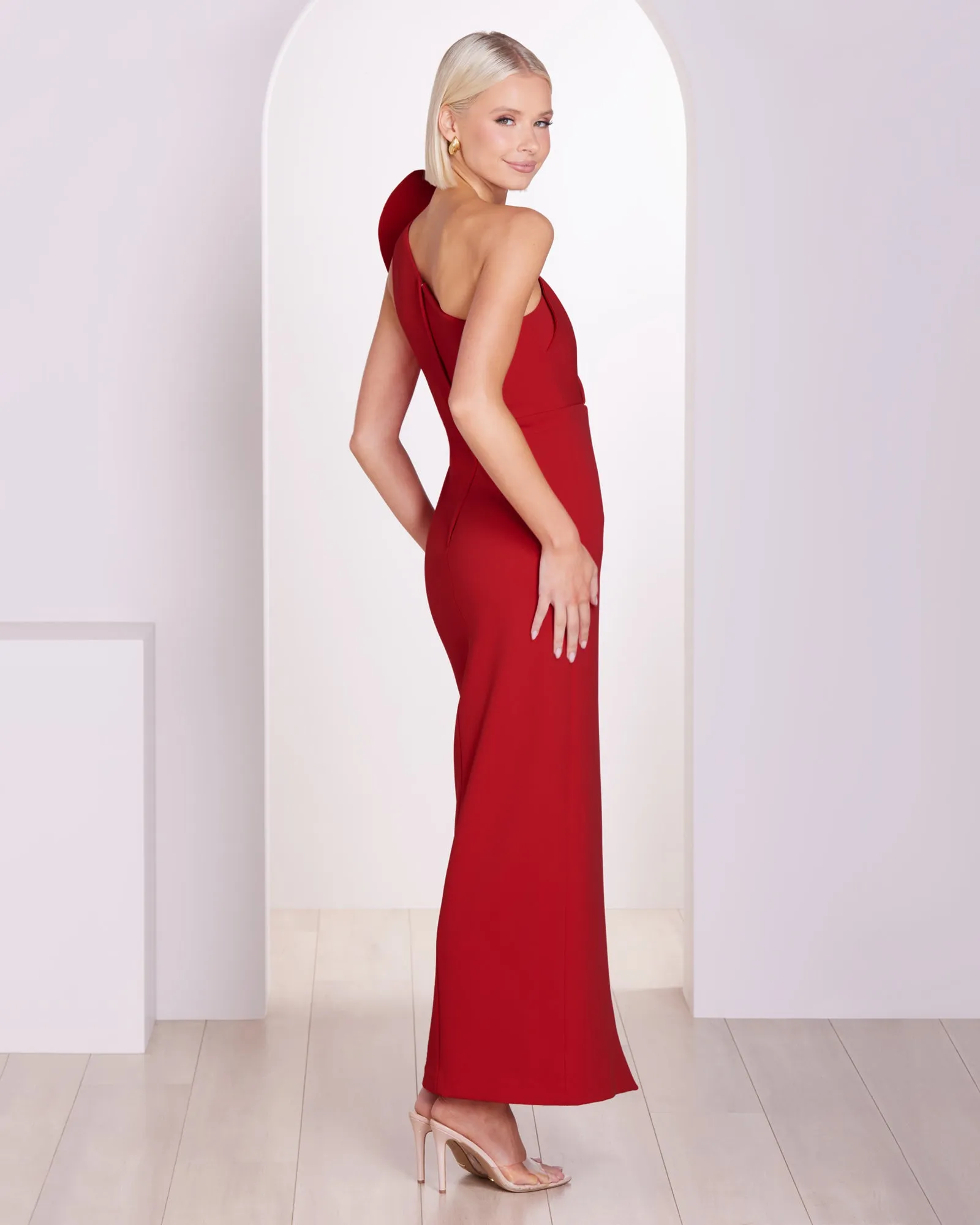 Arielle One Shoulder Gown