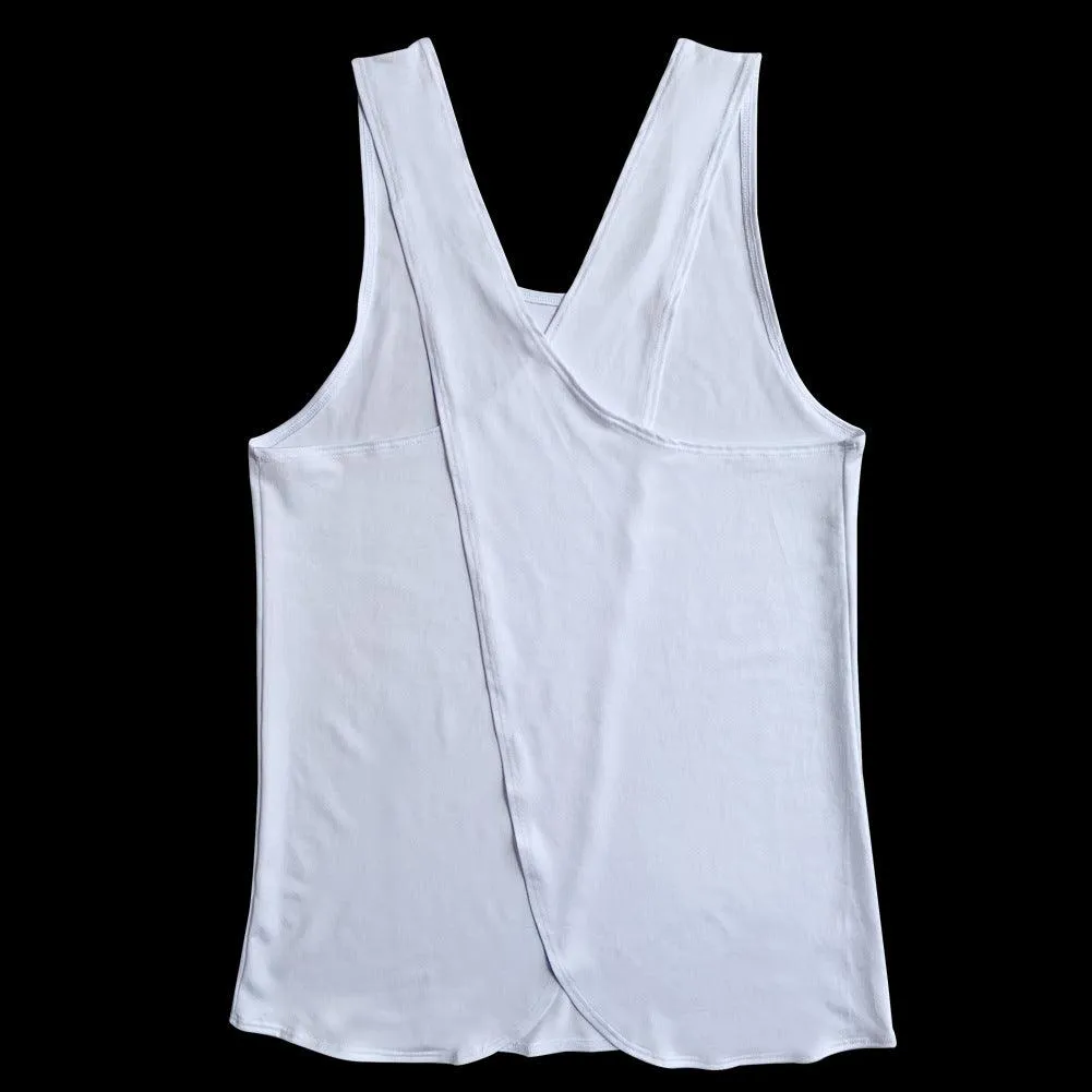 B-ACTIVE VERSATILE OPEN BACK TANK TOP