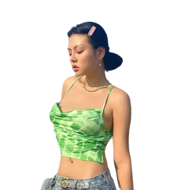 Backless Y2K Crop Tank Top