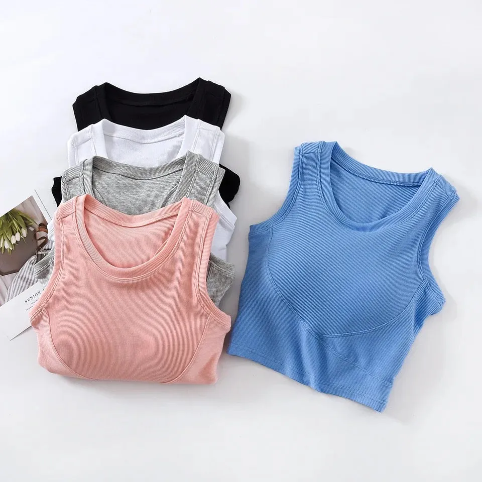 Baco Tank Tops with Inbuilt Bra