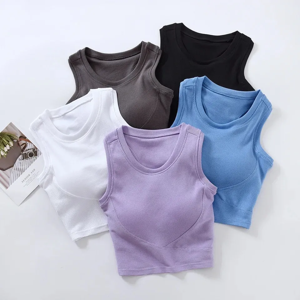 Baco Tank Tops with Inbuilt Bra