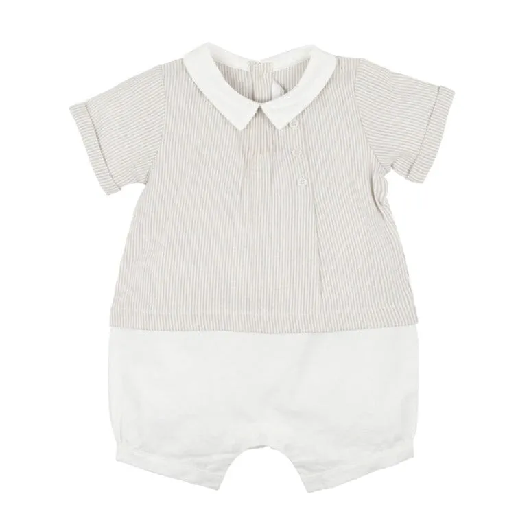 Bebe - Jude Pintuck Shirt Romper