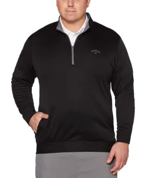 Big & Tall Water Repellent Dual Action 1/4 Zip Pullover