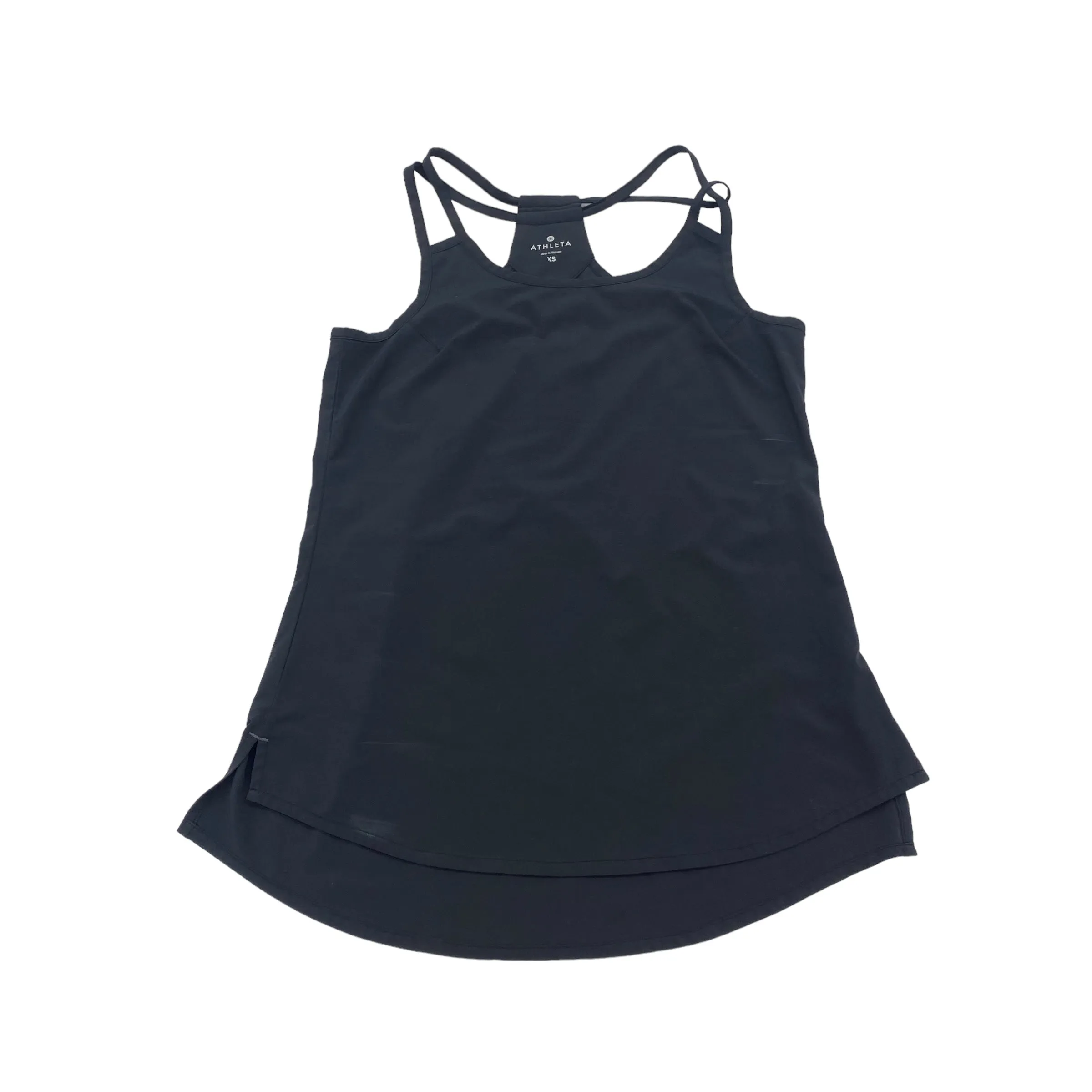 BLACK ATHLETIC TANK TOP by ATHLETA Size:XS