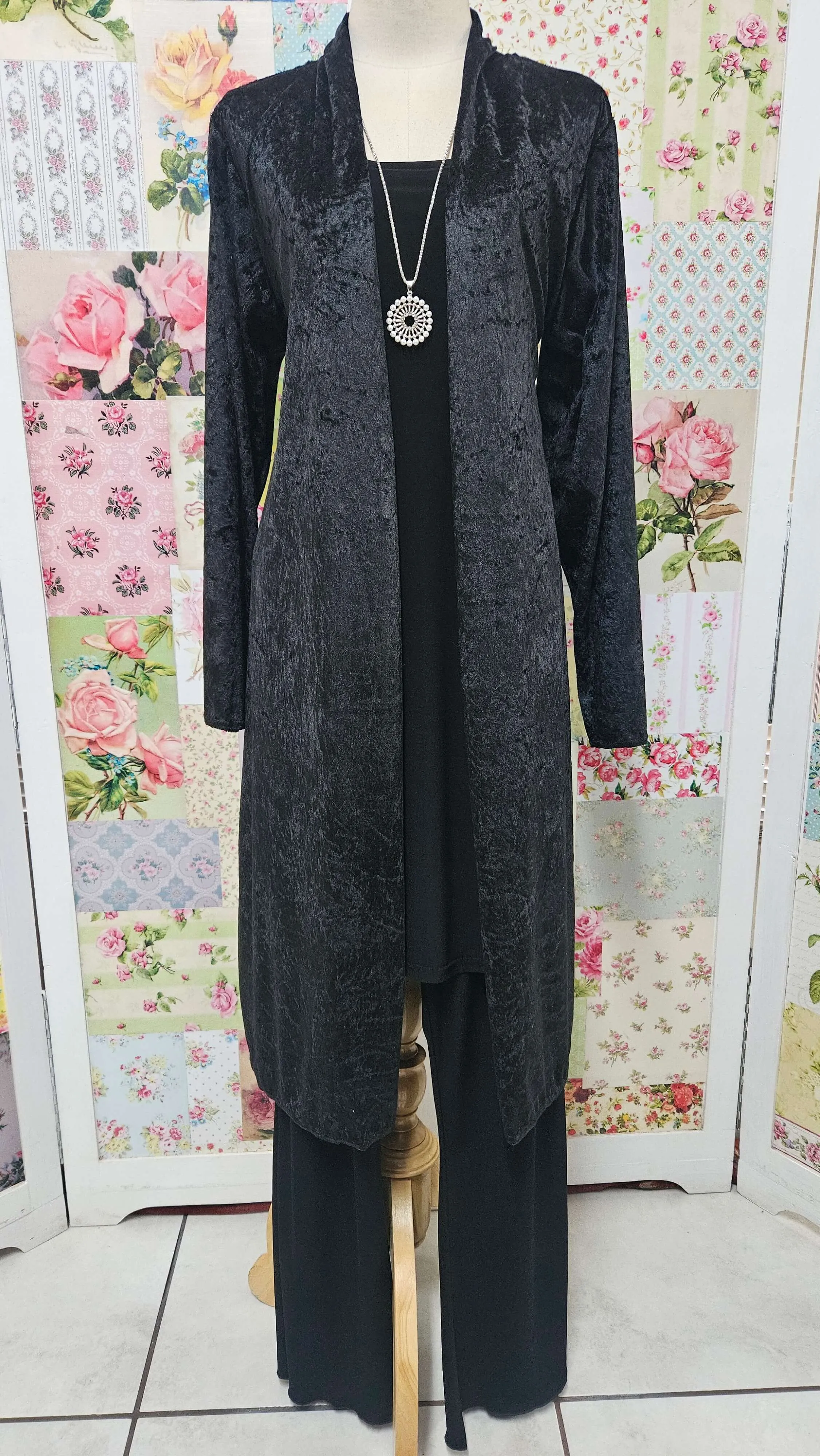 Black Velvet Jacket LR0661