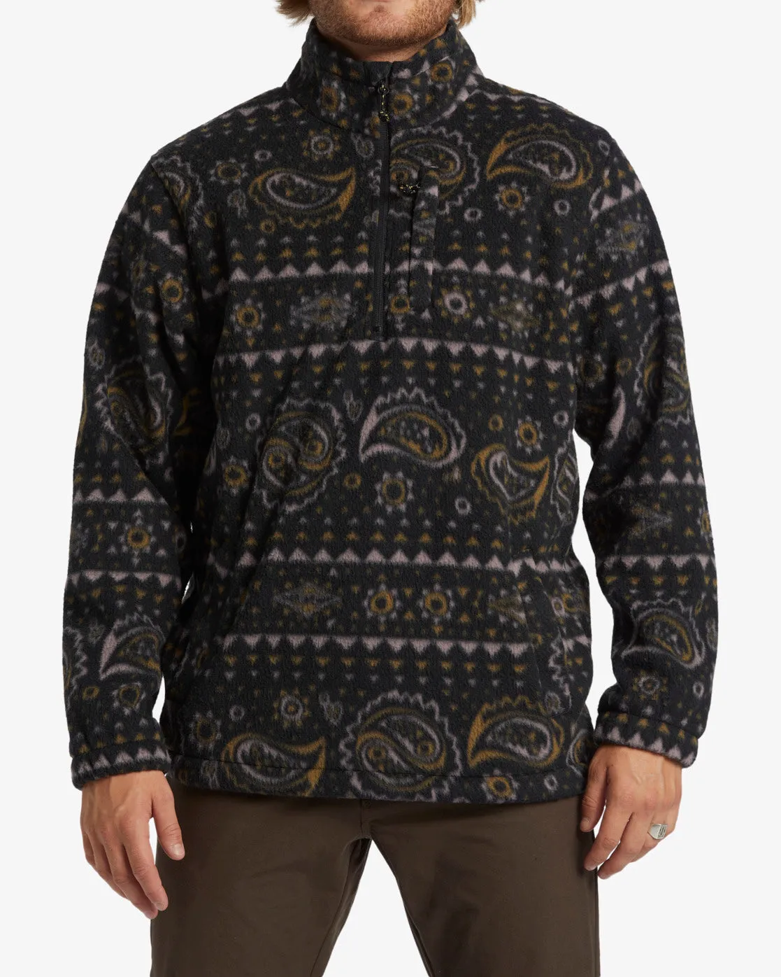 Boundary Mock Half Zip Men's