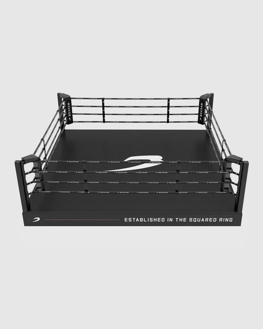 BOXRAW 12" Pro Training Boxing Ring - Black/Classic