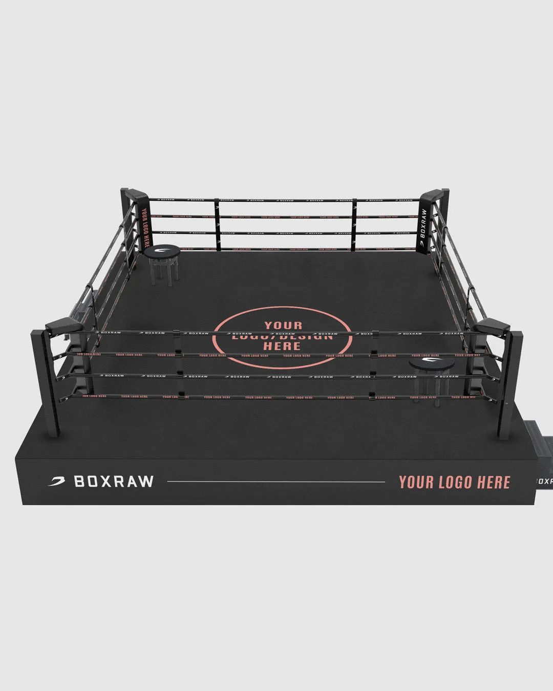 BOXRAW 36" Competition Boxing Ring - Custom Design