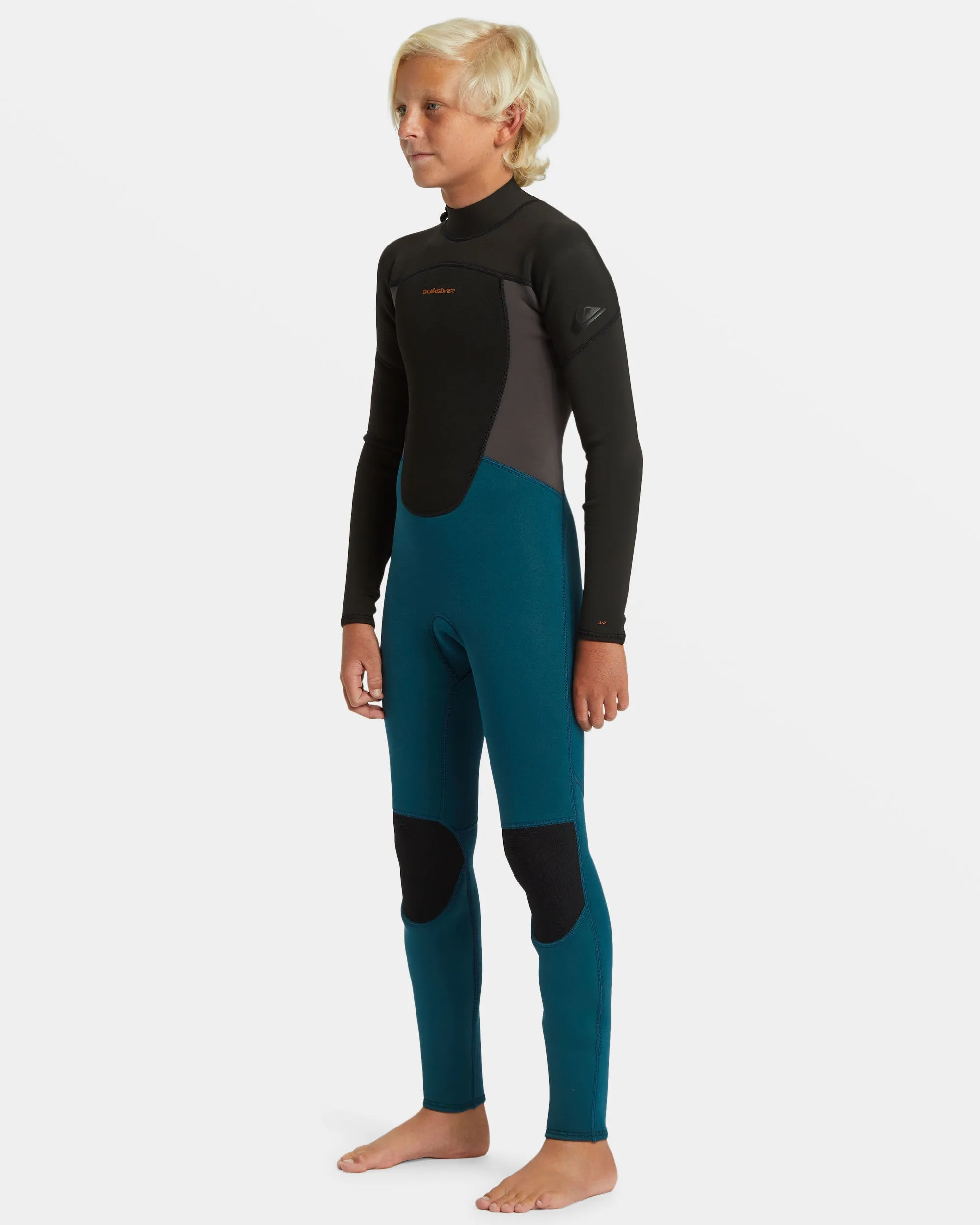 Boys 8-16 3/2mm Prologue Back Zip Wetsuit - Midnight Turquoise