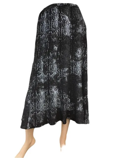 Brendella Dressy Ladies Skirt Snake Print  753