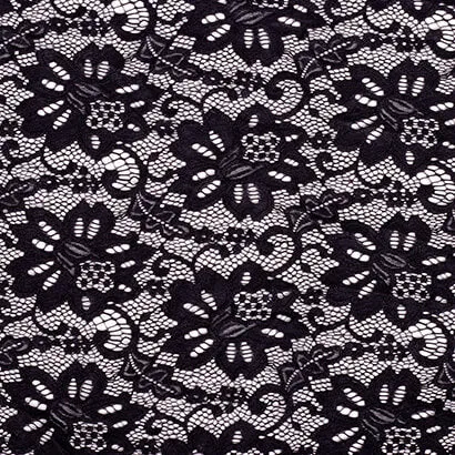 Bridget Lace Fabric - Black