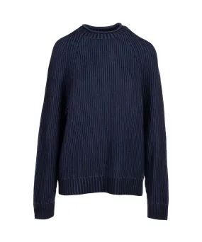 Cashmino Color Plaited Fisherman Mockneck