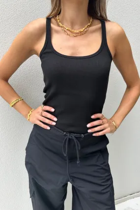 Cotton Tank Black