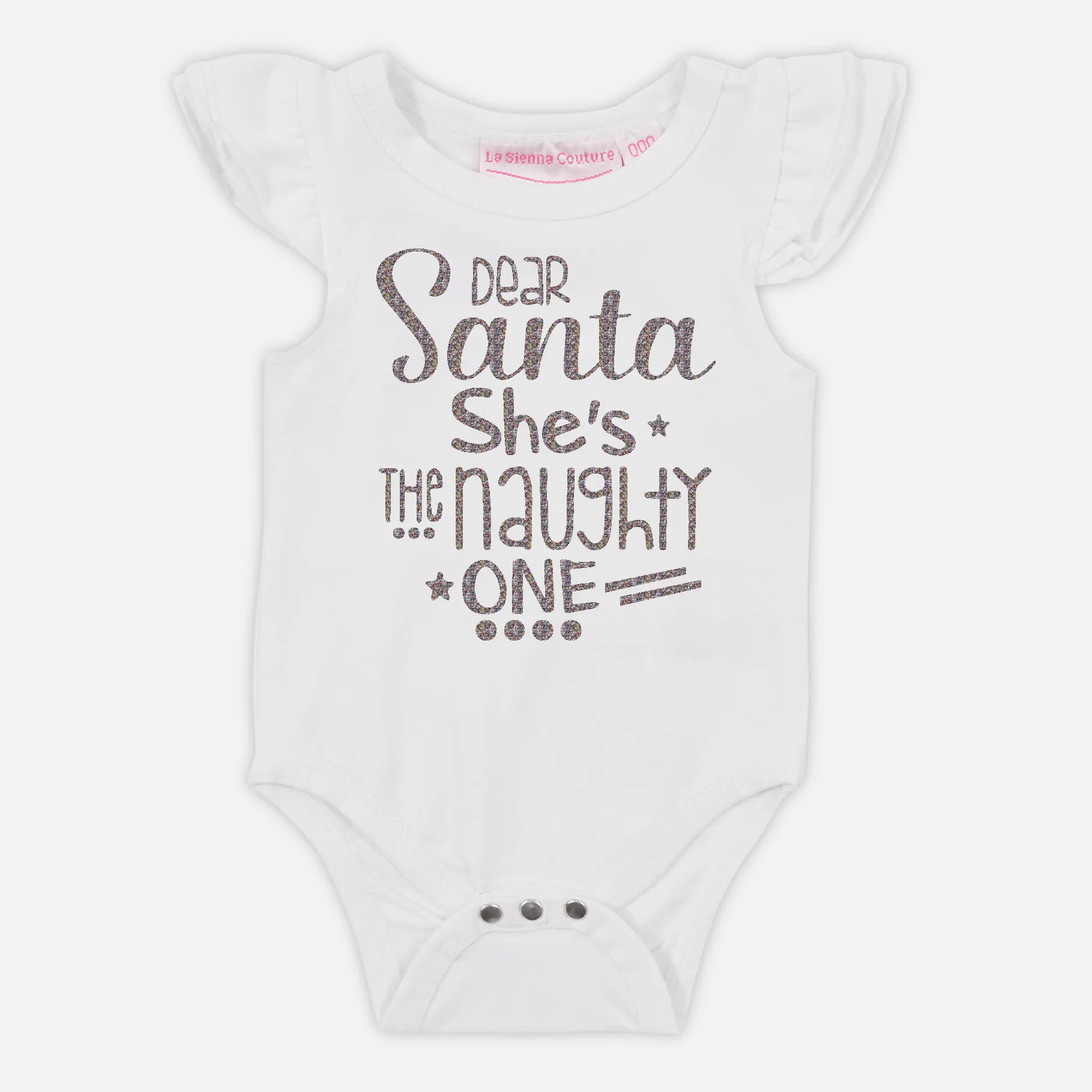 Dear Santa She's The Naughty One - Vinyl - Custom