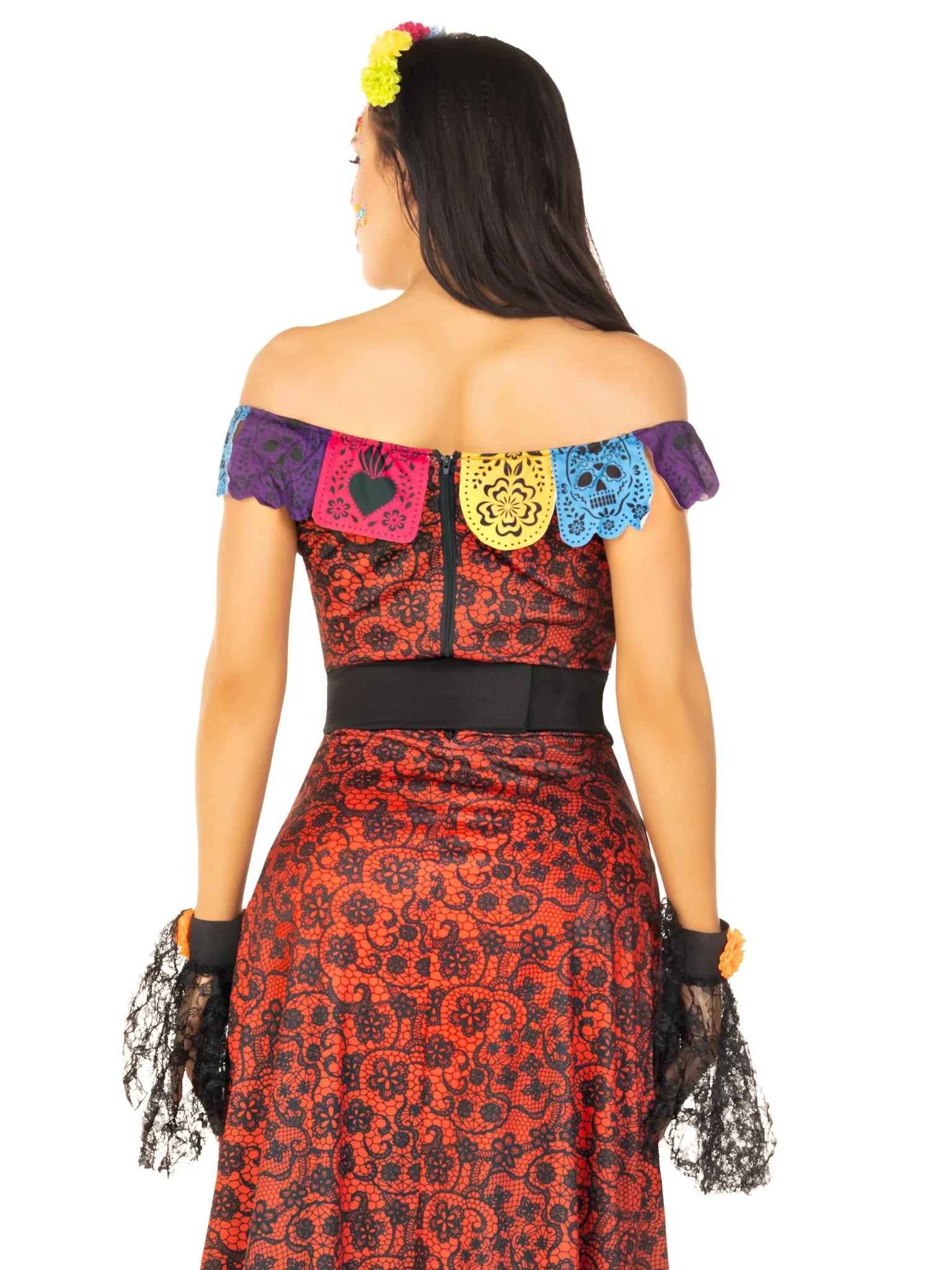 Deluxe Day of the Dead Beauty Costume