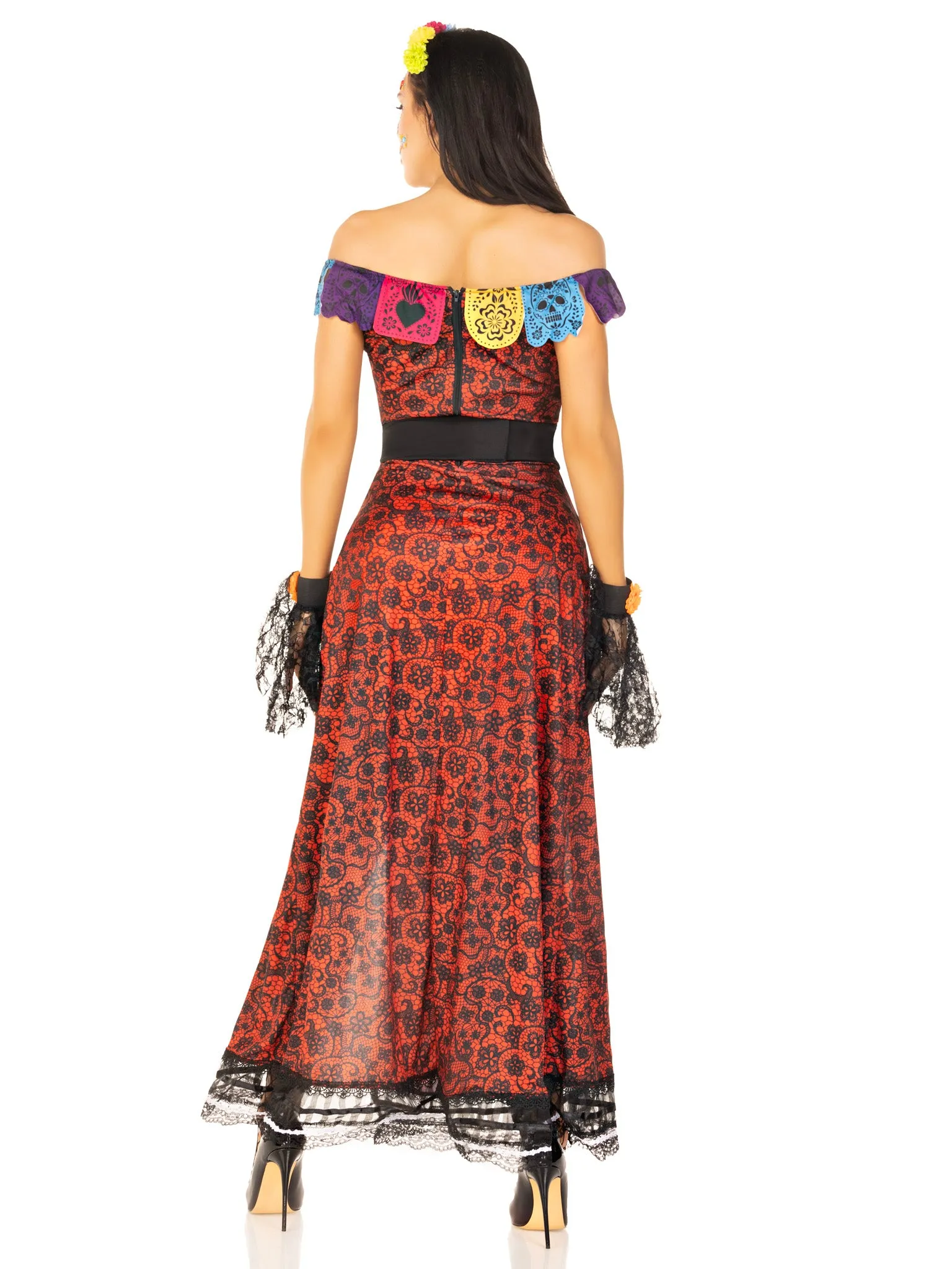 Deluxe Day of the Dead Beauty Costume