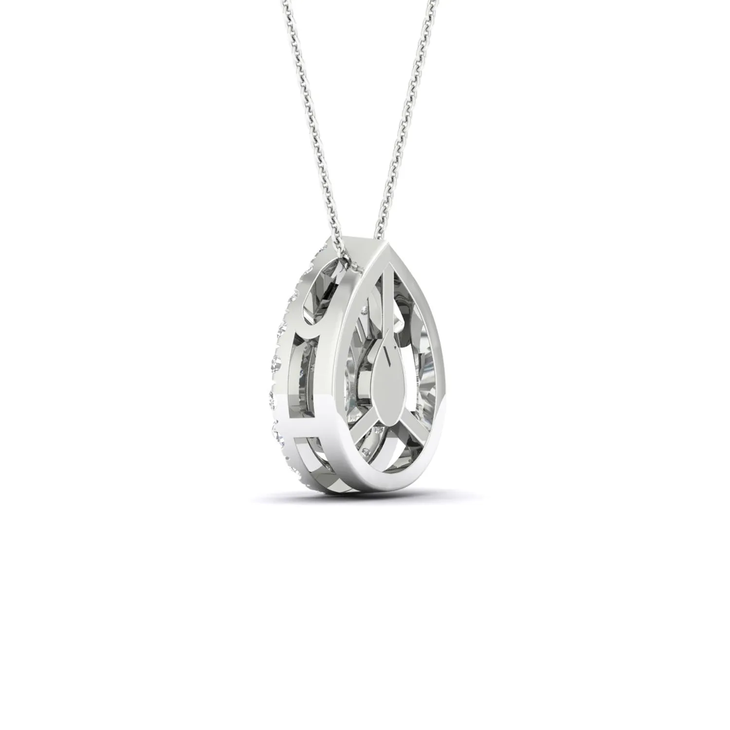 Dewdrop Halo Necklace