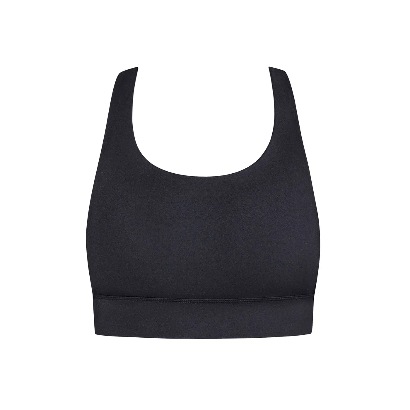 Energetiks Adjustable Bra Crop Top | Black (Adult)