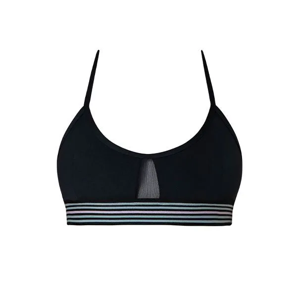 Energetiks Sloane Crop Top | Black