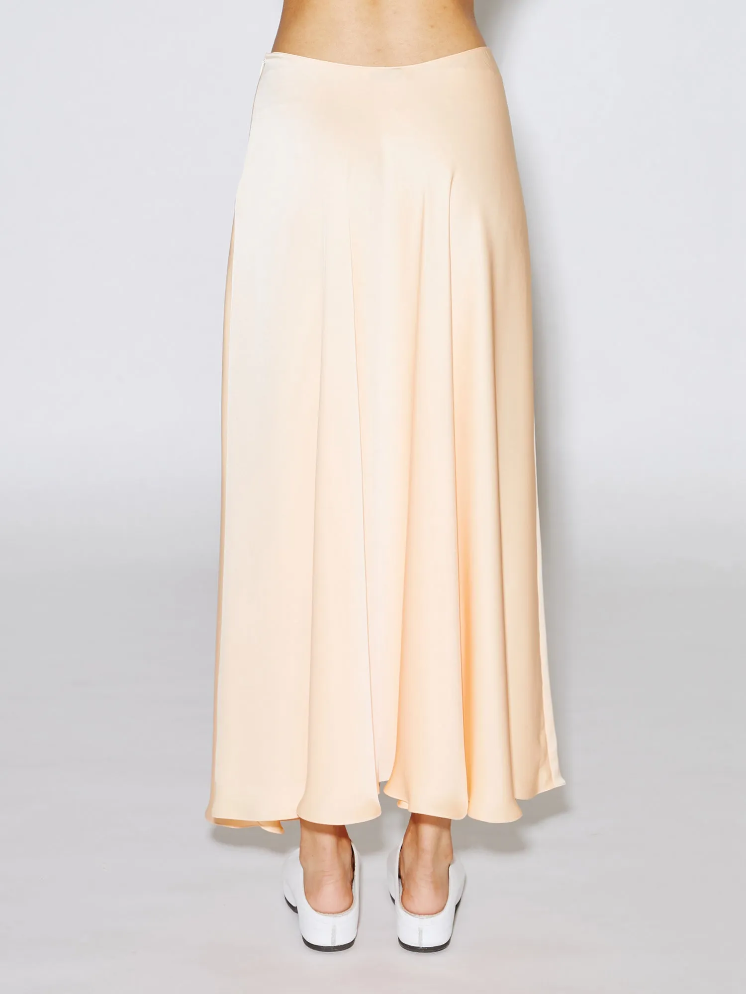 FLARED MIDI SKIRT