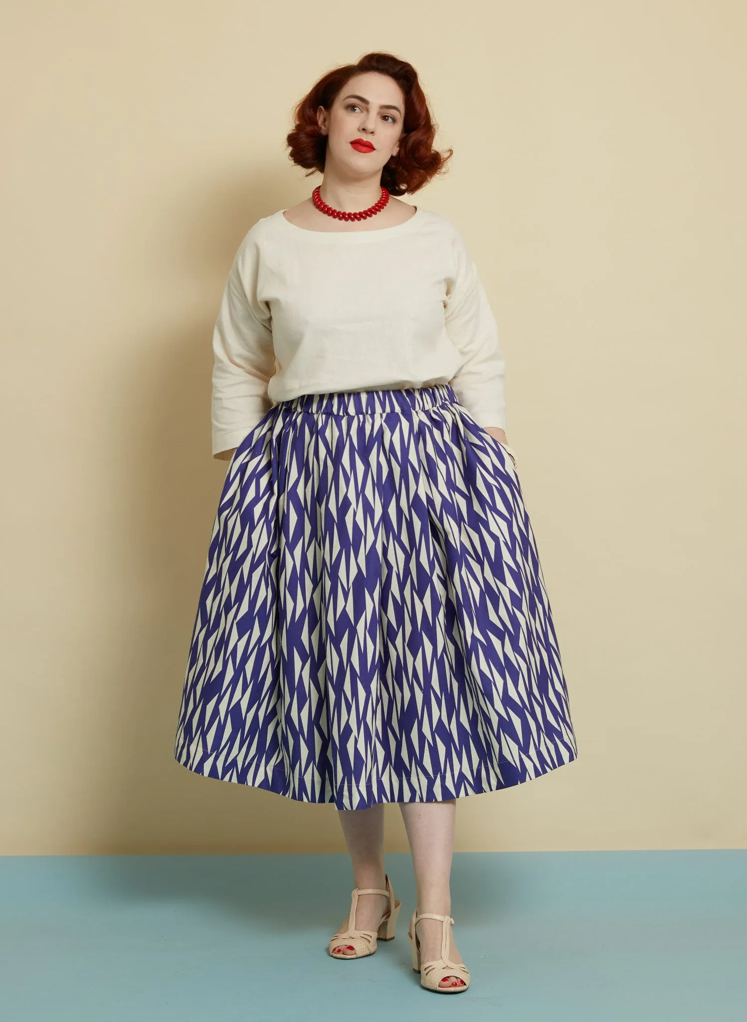 Florence Skirt - Blue Sails