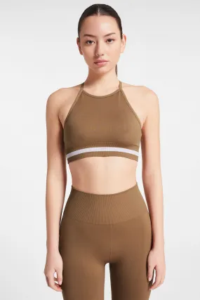 Form Seamless Angie Crop - Mocha