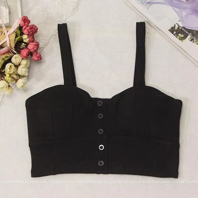 gkfnmt Crop Top  Women Camis Halter