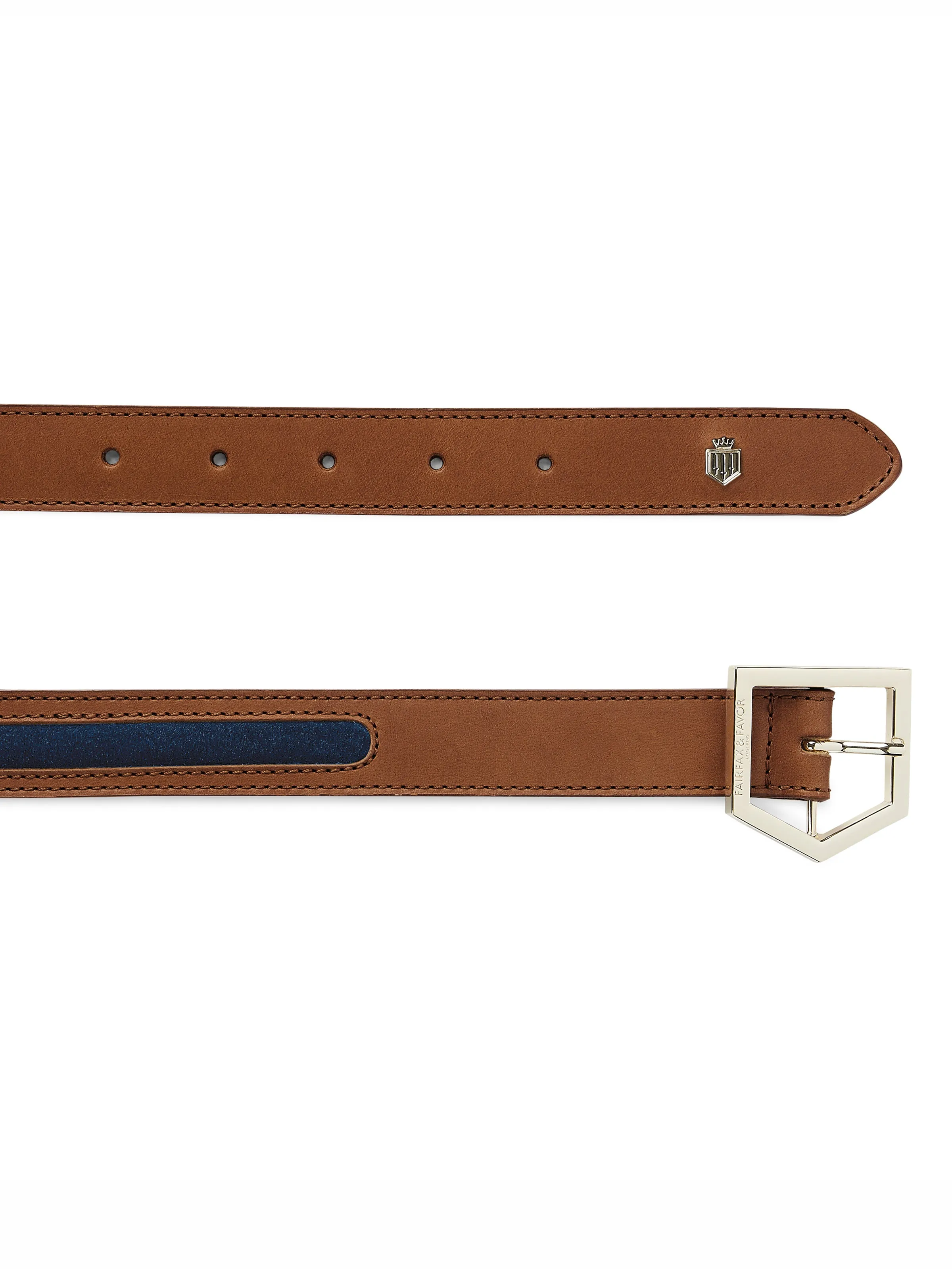 Hampton Belt - Tan & Navy