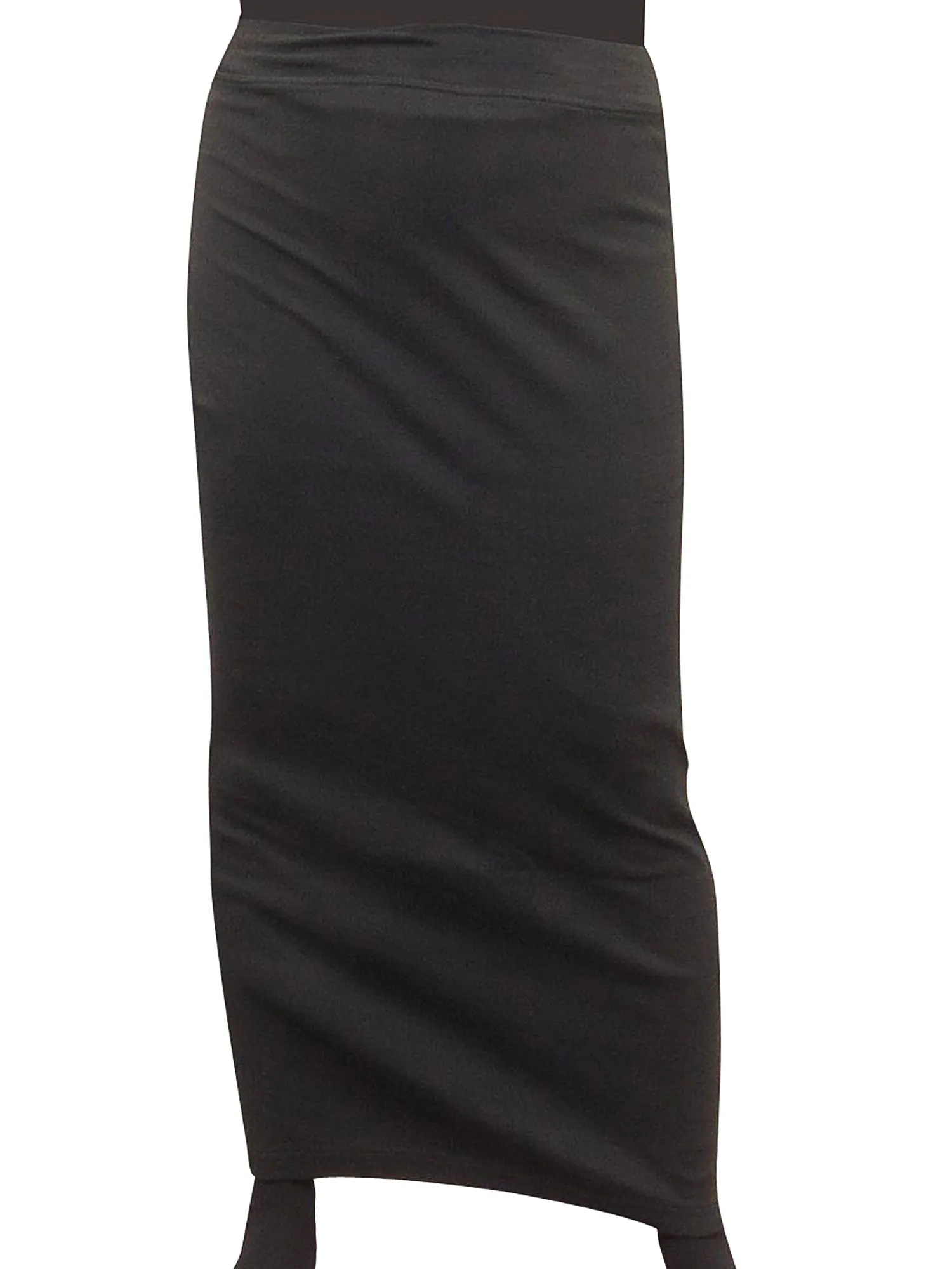 Hard Tail Long Ribbed Pencil Skirt CS-109