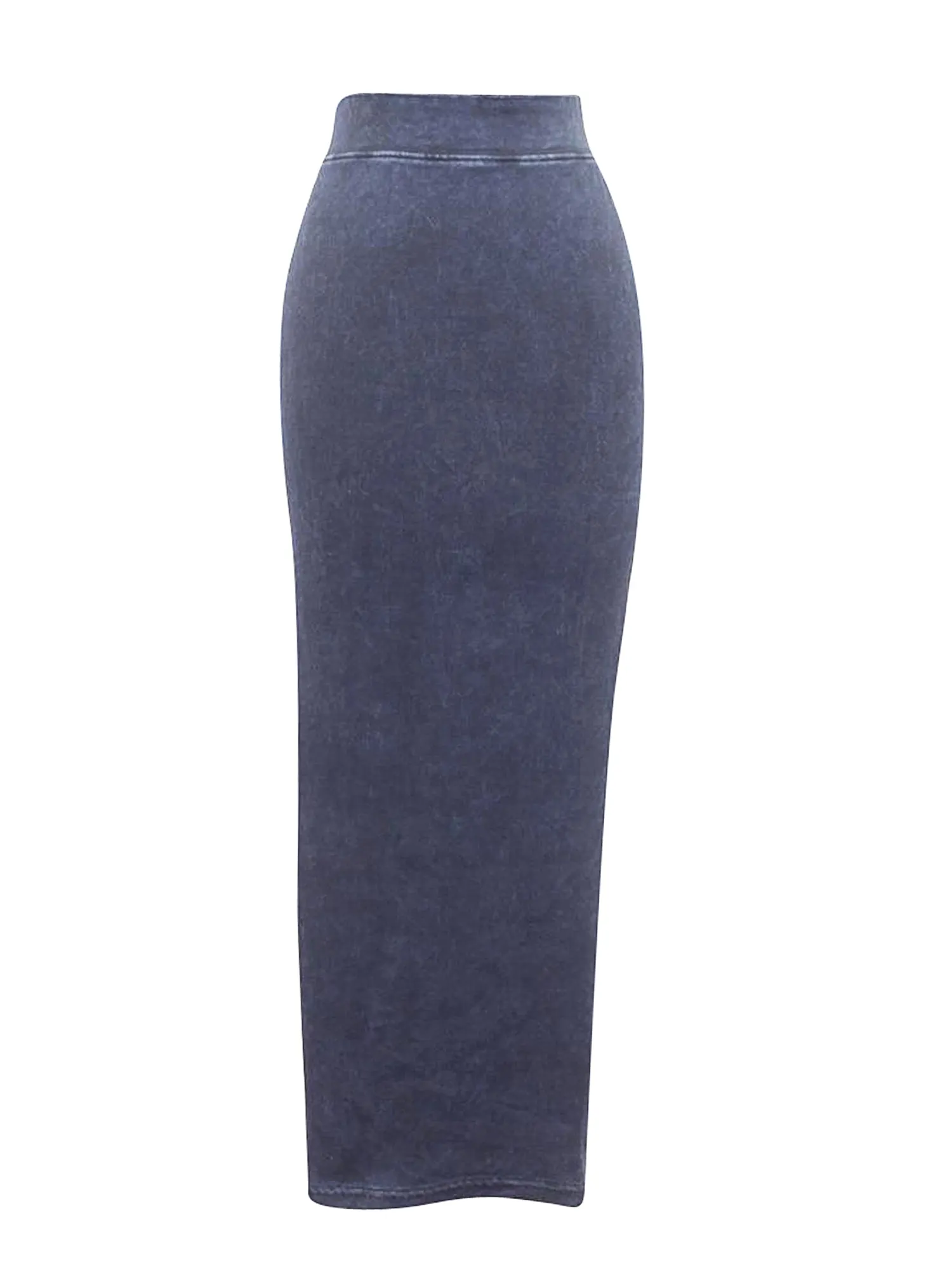 Hard Tail Long Ribbed Pencil Skirt CS-109