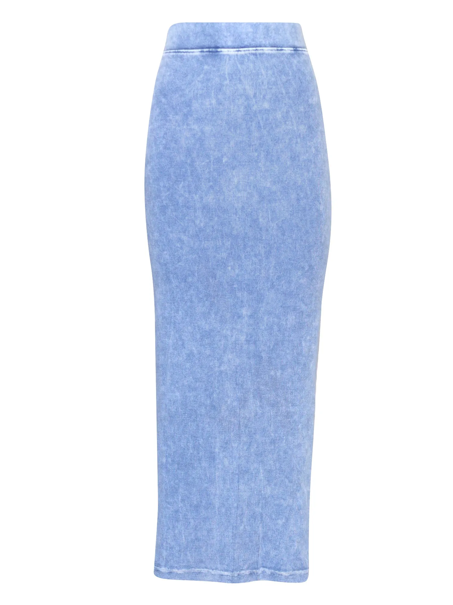 Hard Tail Long Ribbed Pencil Skirt CS-109