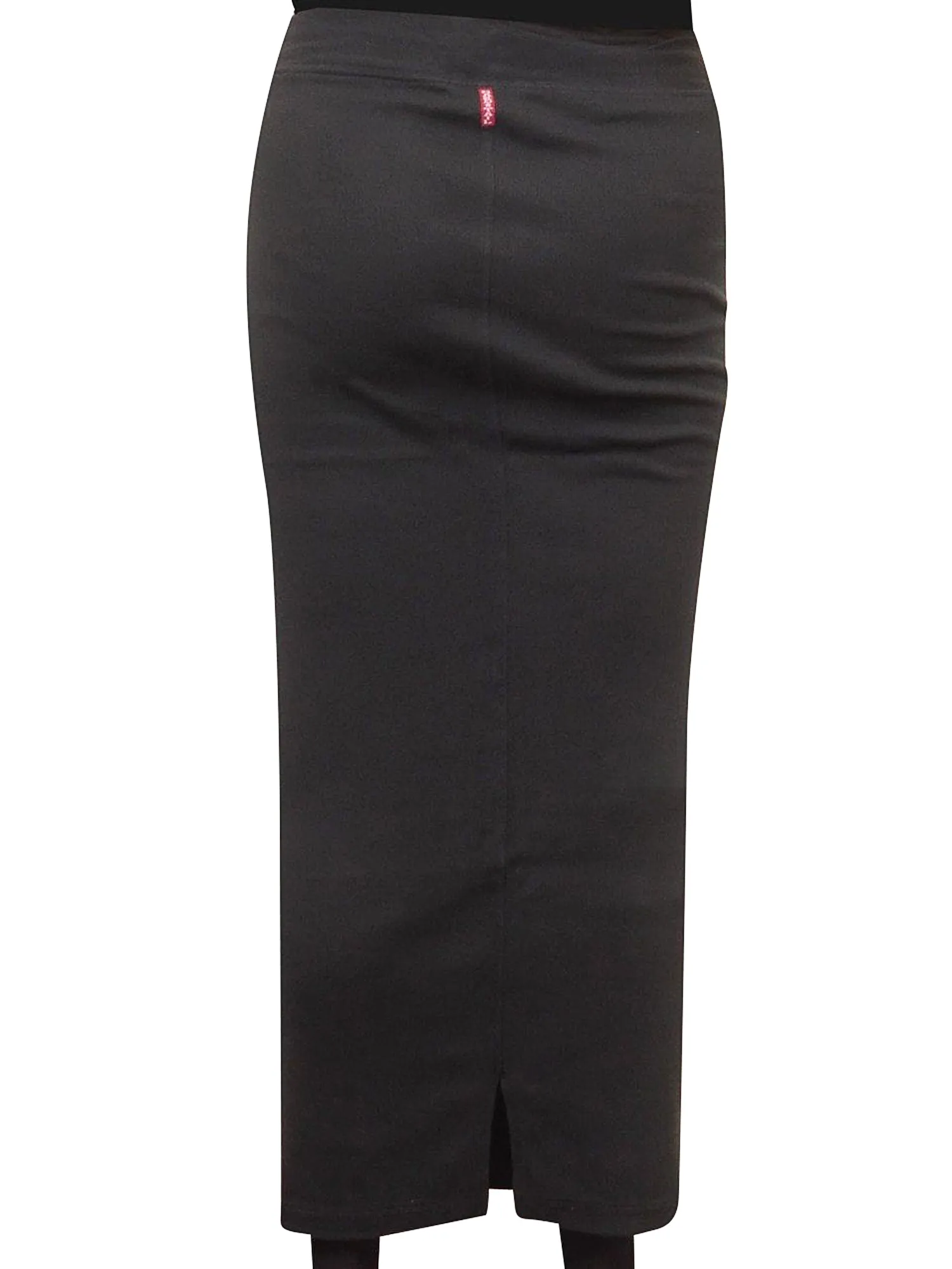 Hard Tail Long Ribbed Pencil Skirt CS-109