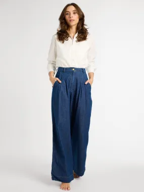 Hepburn Pant in Greenwich