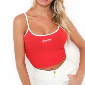 Honey crop top 🍯