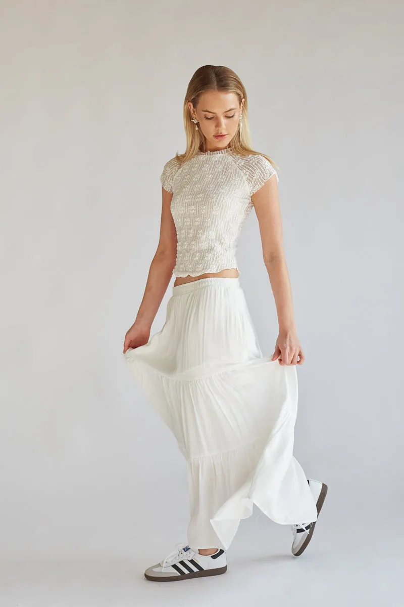 Hope Tiered Maxi Skirt