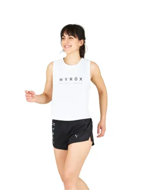 HYROX|PUMA Fit Triblend Tank - white