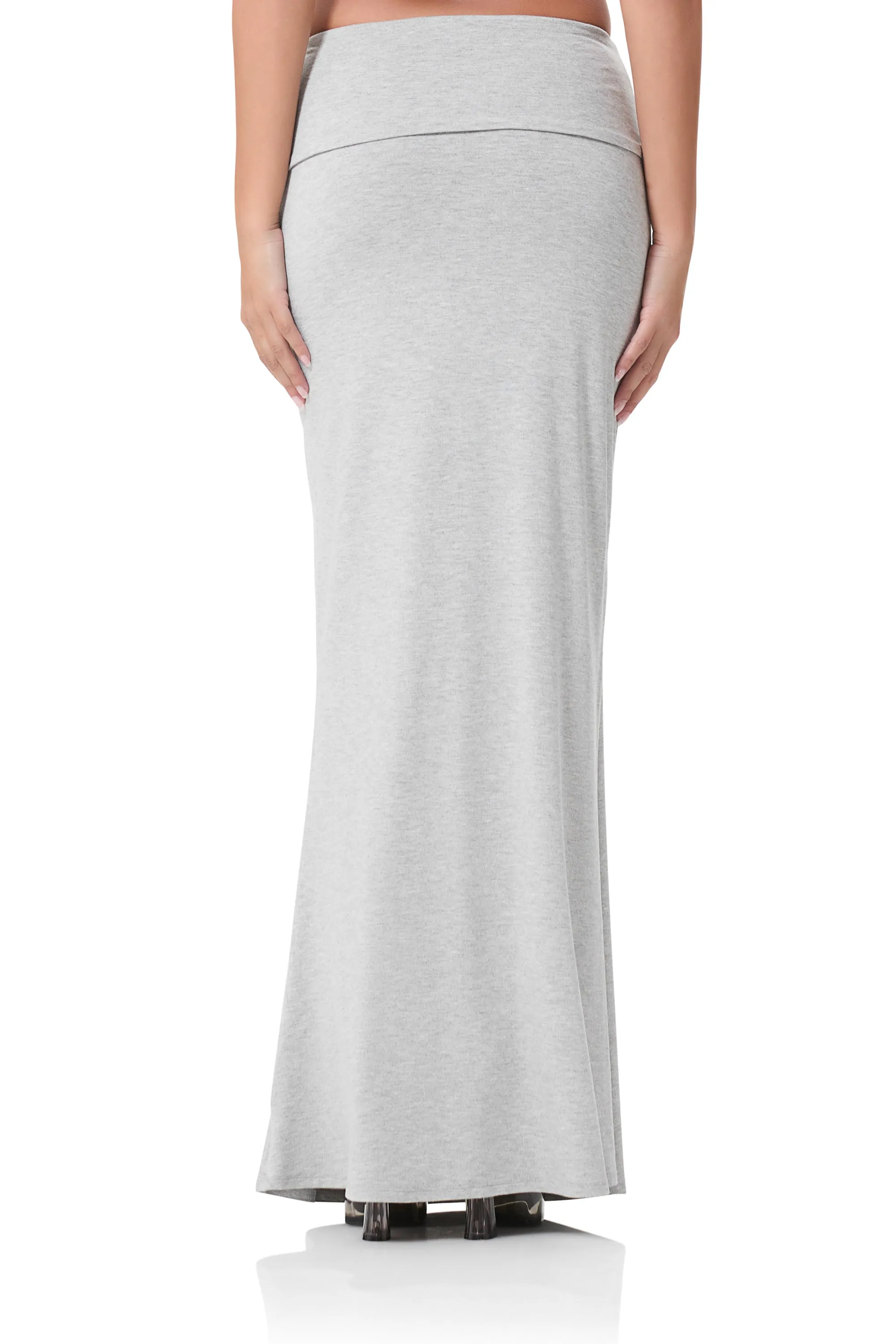 Krishna Maxi Skirt - Heather Grey