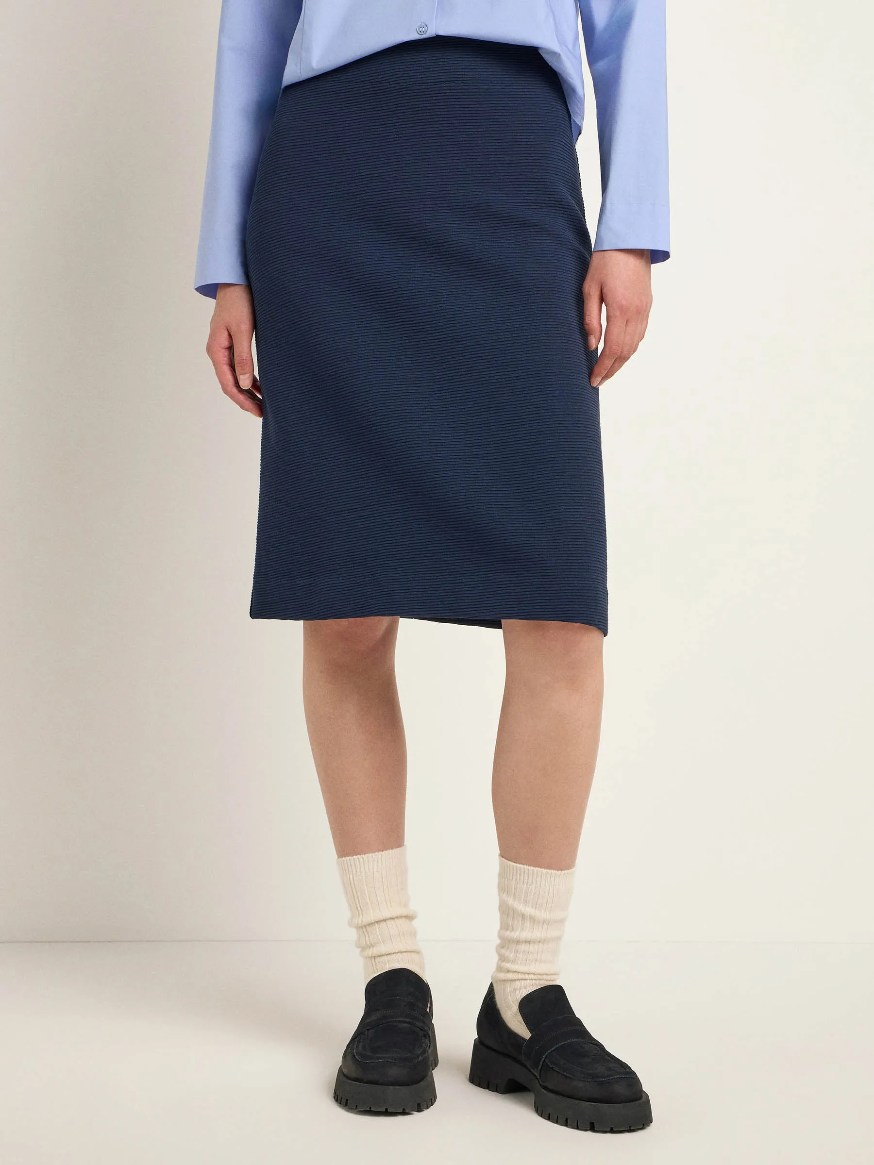 LANIUS Pencil skirt 14124 midnight 599 women