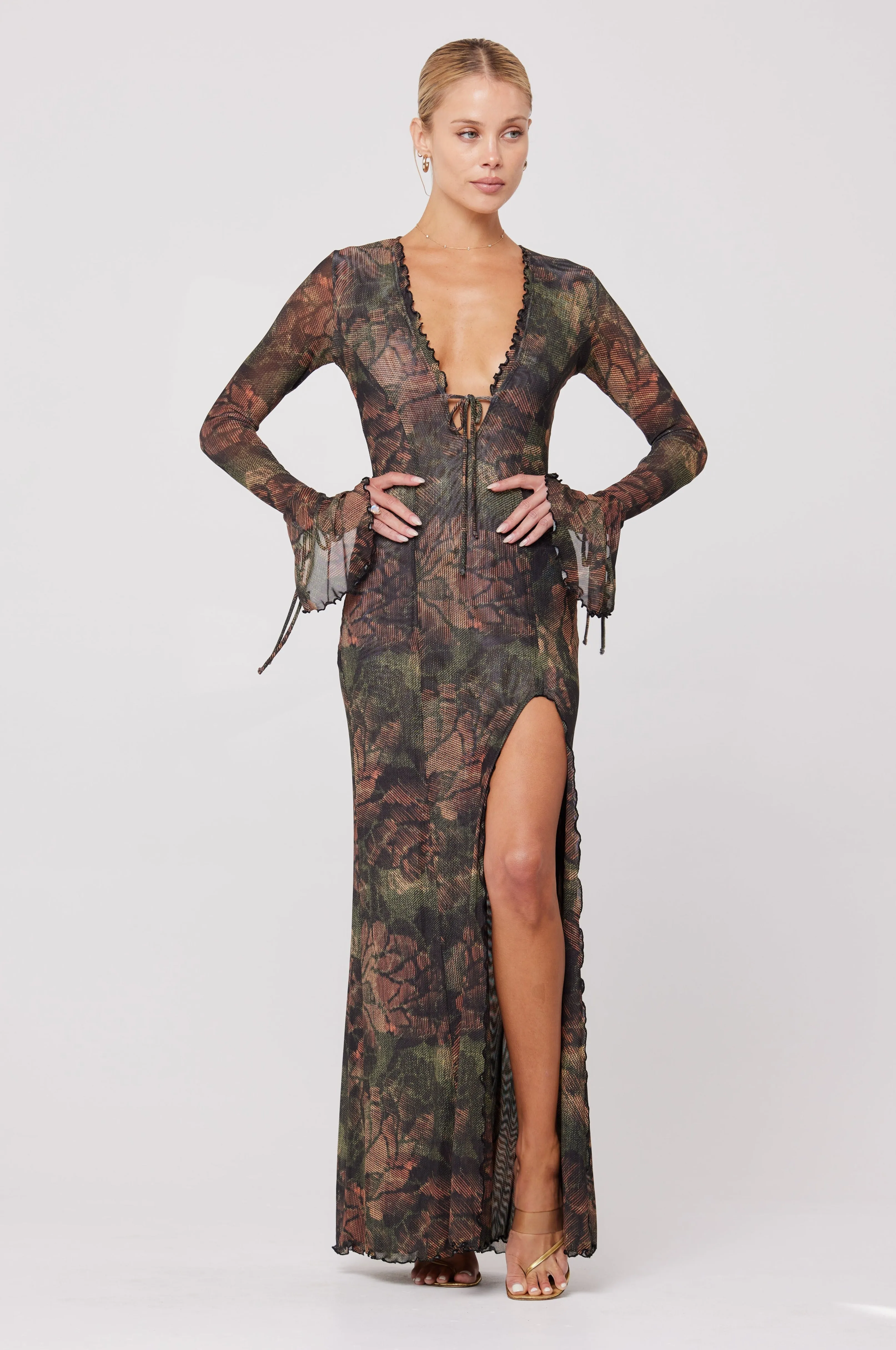 Lennon Maxi Dress in Autumn