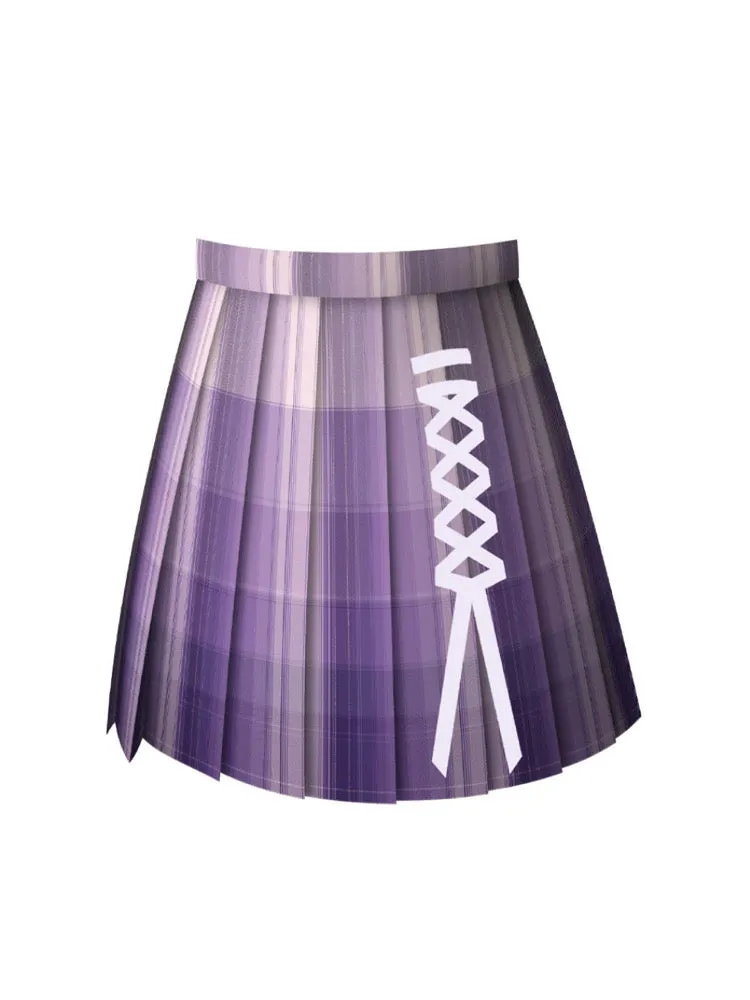 Little Enchantress Silver Tinsel JK Uniform Skirts